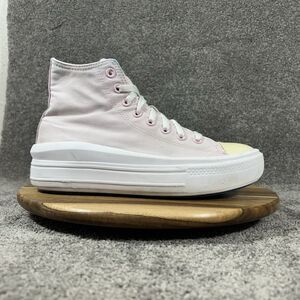 Converse CT All Star Move High 570260C Women’s Size 9.5 Pink Athletic Shoes Used